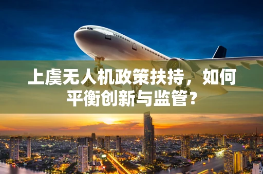 上虞无人机政策扶持，如何平衡创新与监管？