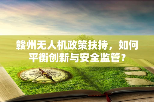 赣州无人机政策扶持，如何平衡创新与安全监管？