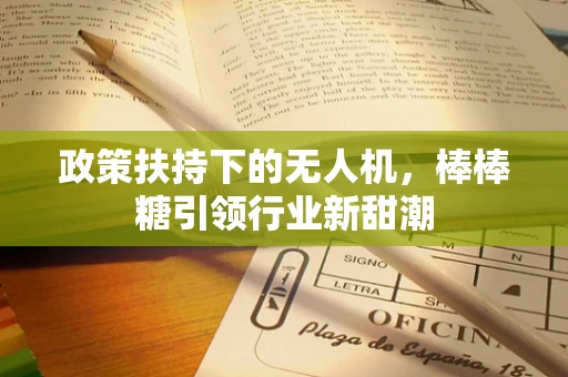 政策扶持下的无人机，棒棒糖引领行业新甜潮