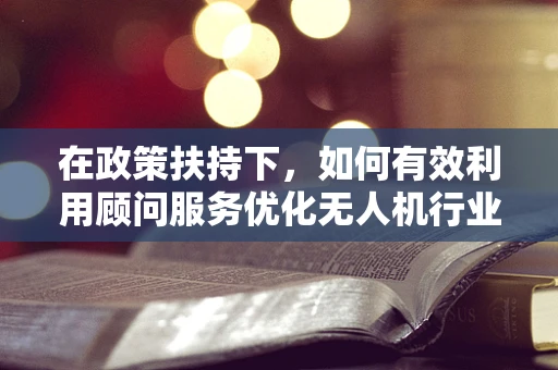 在政策扶持下，如何有效利用顾问服务优化无人机行业发展路径？