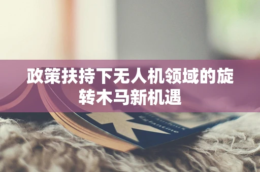 政策扶持下无人机领域的旋转木马新机遇