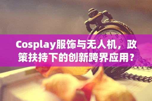 Cosplay服饰与无人机，政策扶持下的创新跨界应用？