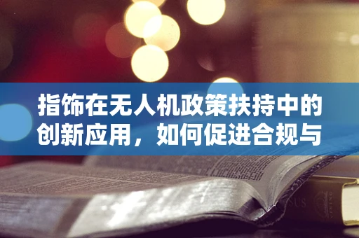 指饰在无人机政策扶持中的创新应用，如何促进合规与美学并进？