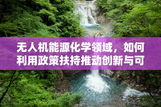 无人机能源化学领域，如何利用政策扶持推动创新与可持续发展？