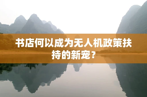 书店何以成为无人机政策扶持的新宠？