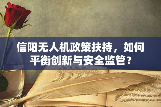 信阳无人机政策扶持，如何平衡创新与安全监管？