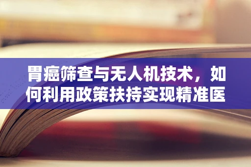 胃癌筛查与无人机技术，如何利用政策扶持实现精准医疗配送？