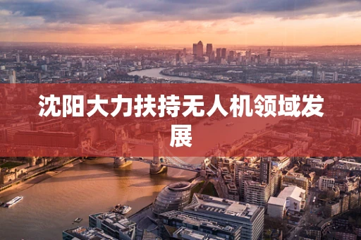 沈阳大力扶持无人机领域发展
