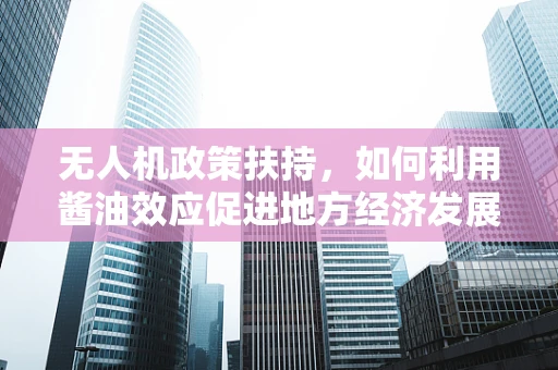 无人机政策扶持，如何利用酱油效应促进地方经济发展？