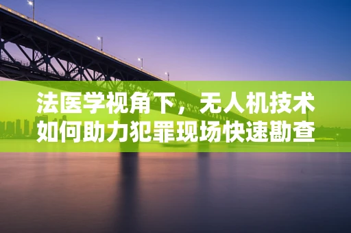 法医学视角下，无人机技术如何助力犯罪现场快速勘查？