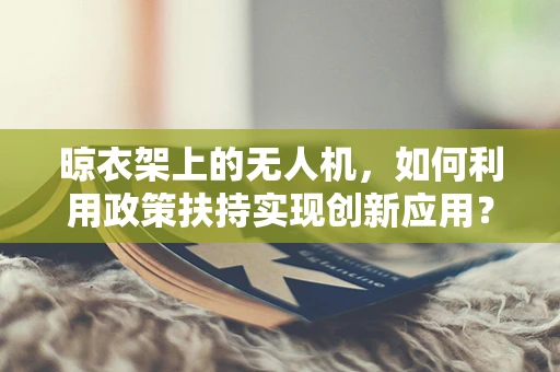 晾衣架上的无人机，如何利用政策扶持实现创新应用？