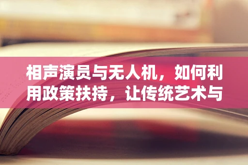 相声演员与无人机，如何利用政策扶持，让传统艺术与现代科技共舞？