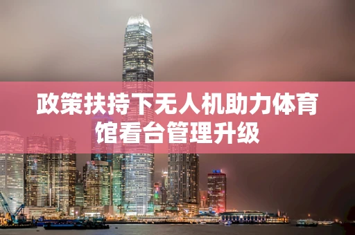 政策扶持下无人机助力体育馆看台管理升级