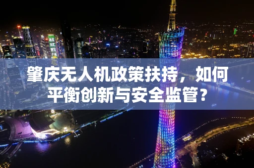 肇庆无人机政策扶持，如何平衡创新与安全监管？