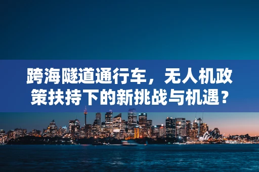 跨海隧道通行车，无人机政策扶持下的新挑战与机遇？