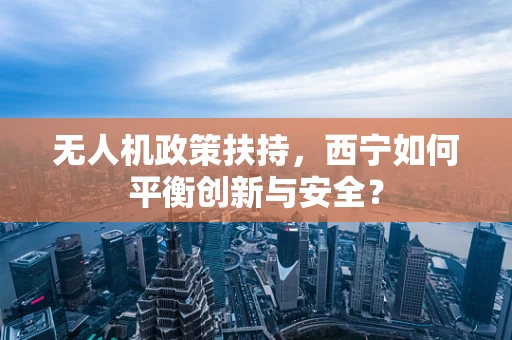 无人机政策扶持，西宁如何平衡创新与安全？