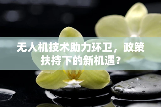 无人机技术助力环卫，政策扶持下的新机遇？
