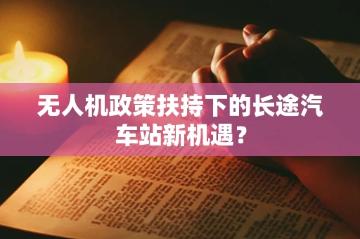 无人机政策扶持下的长途汽车站新机遇？