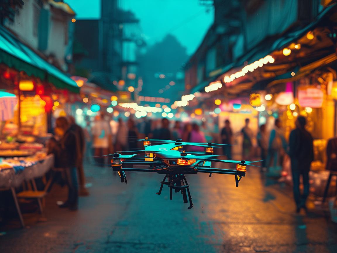 政策扶持点亮夜市无人机新商机