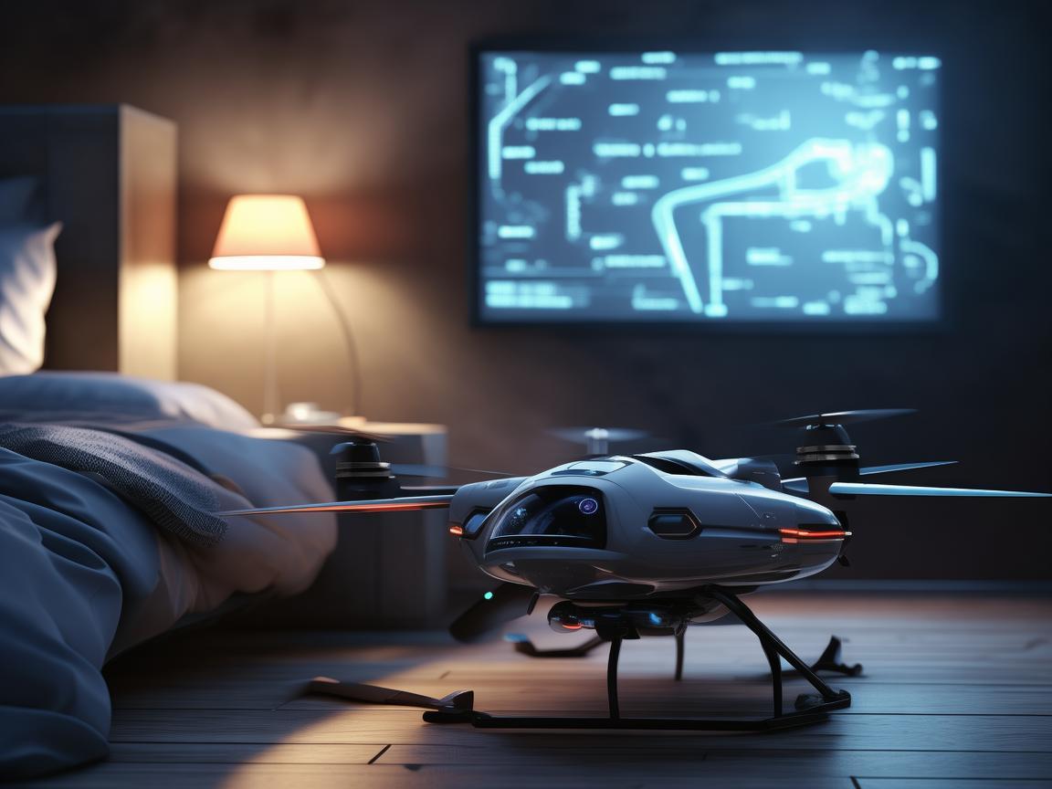 政策助力无人机,床头灯照亮新航程